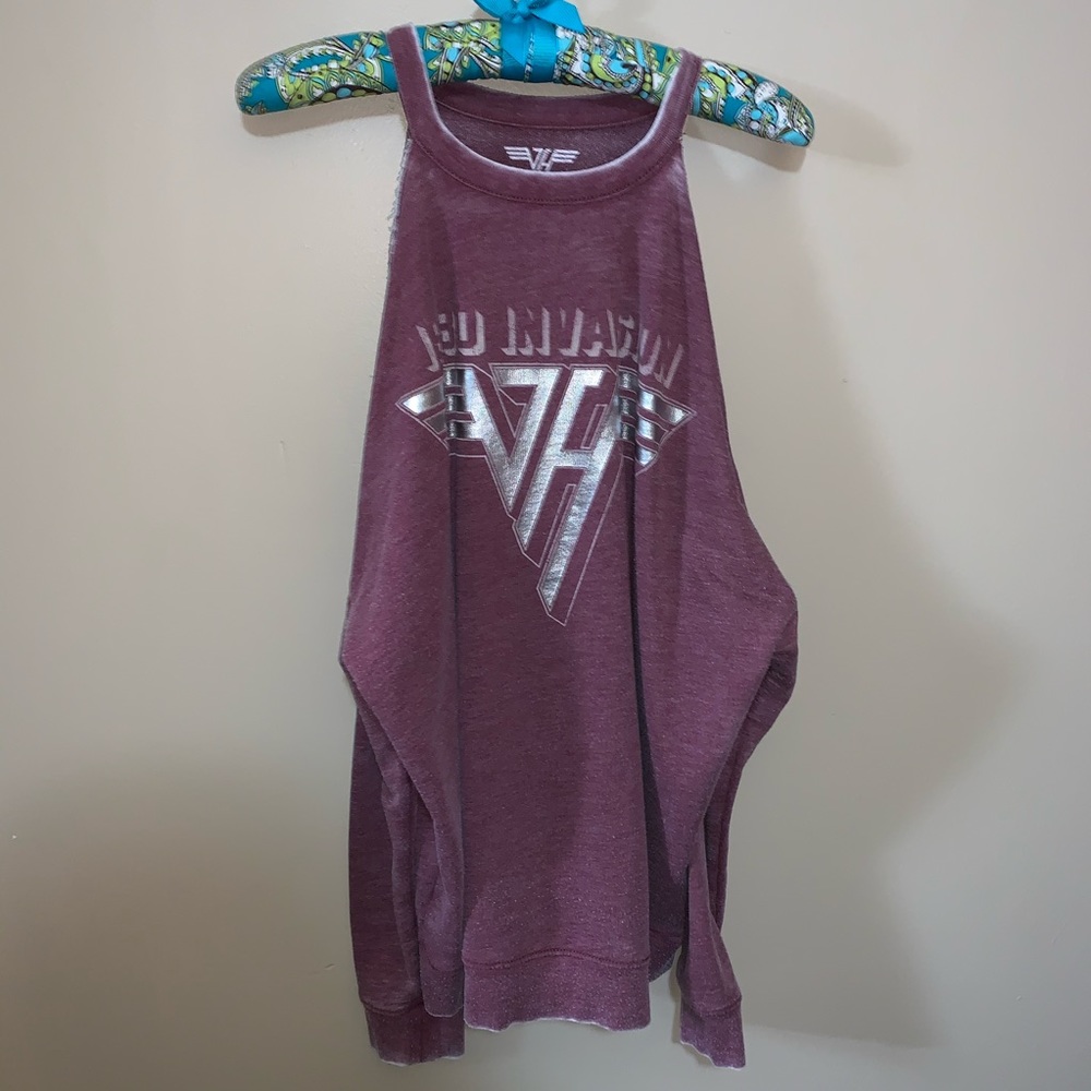 Van Halen Cold Shoulder Crewneck